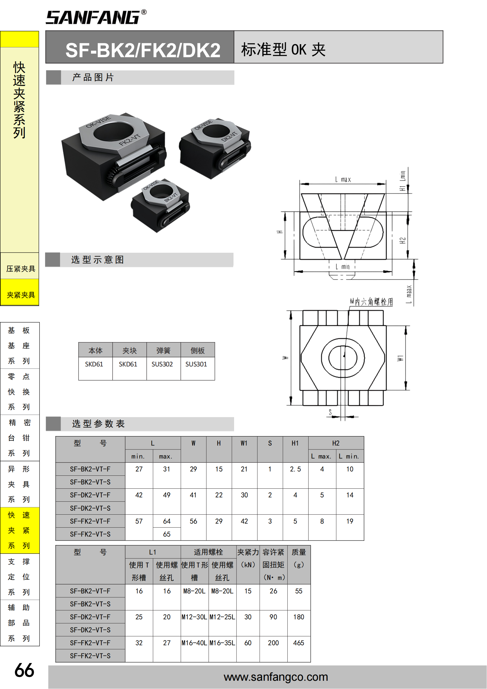 标准型OK夹